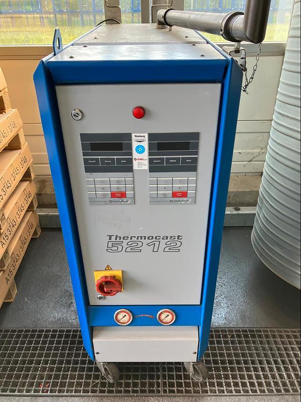 Robamat Thermocast 5212 enota za nadzor temperature olja ZU2258, rabljena