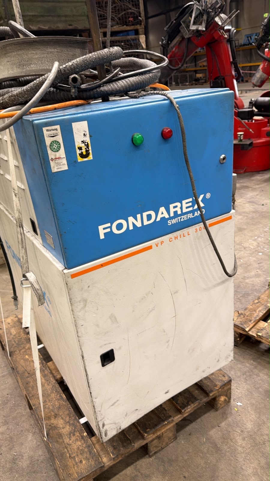 Vakuumski sistem Fondarex VR CHILL 300, model ZU2280, rabljen
