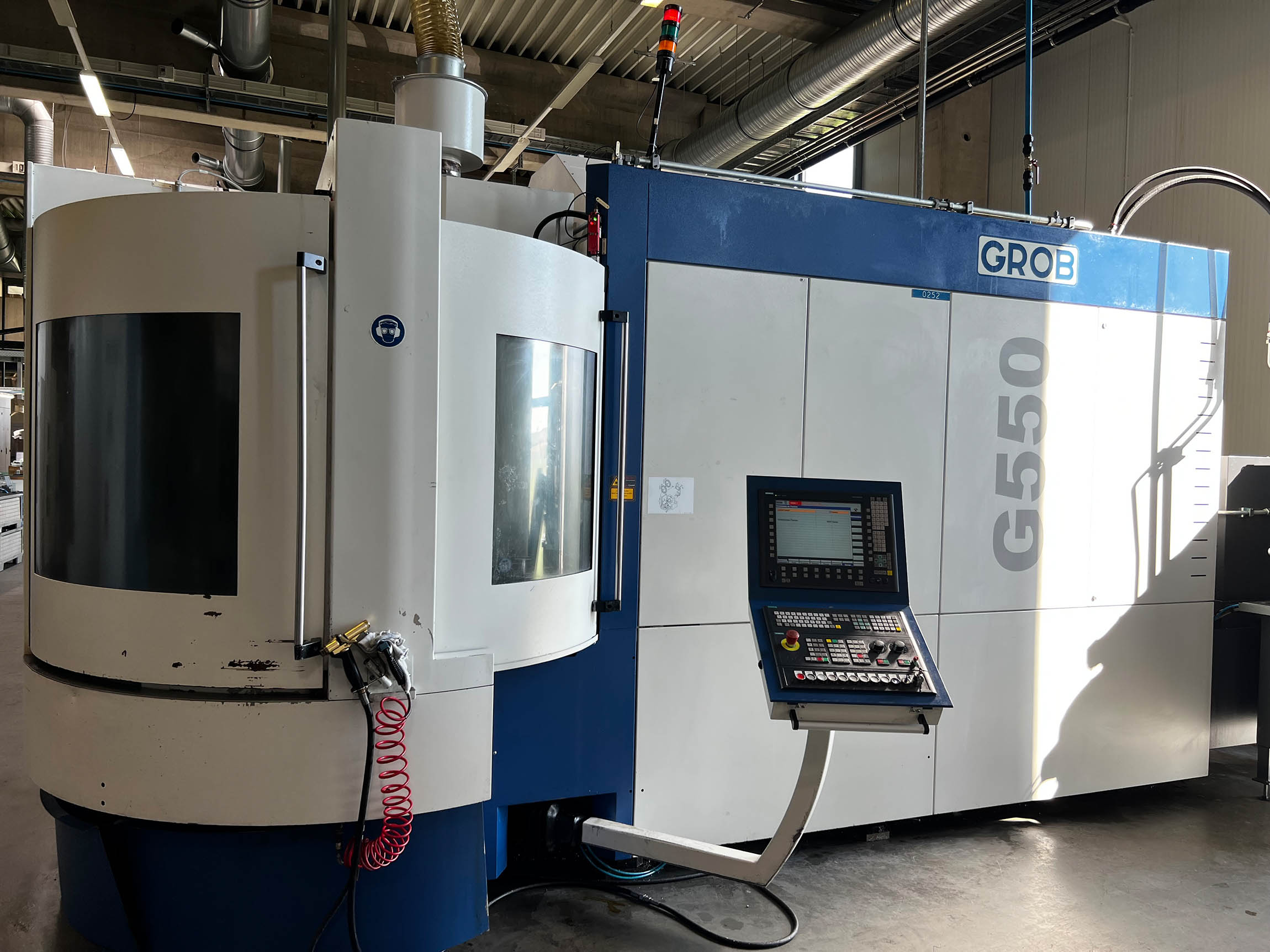 Grob G550 AB 14 K 5-osni univerzalni obdelovalni center BA2357, rabljen