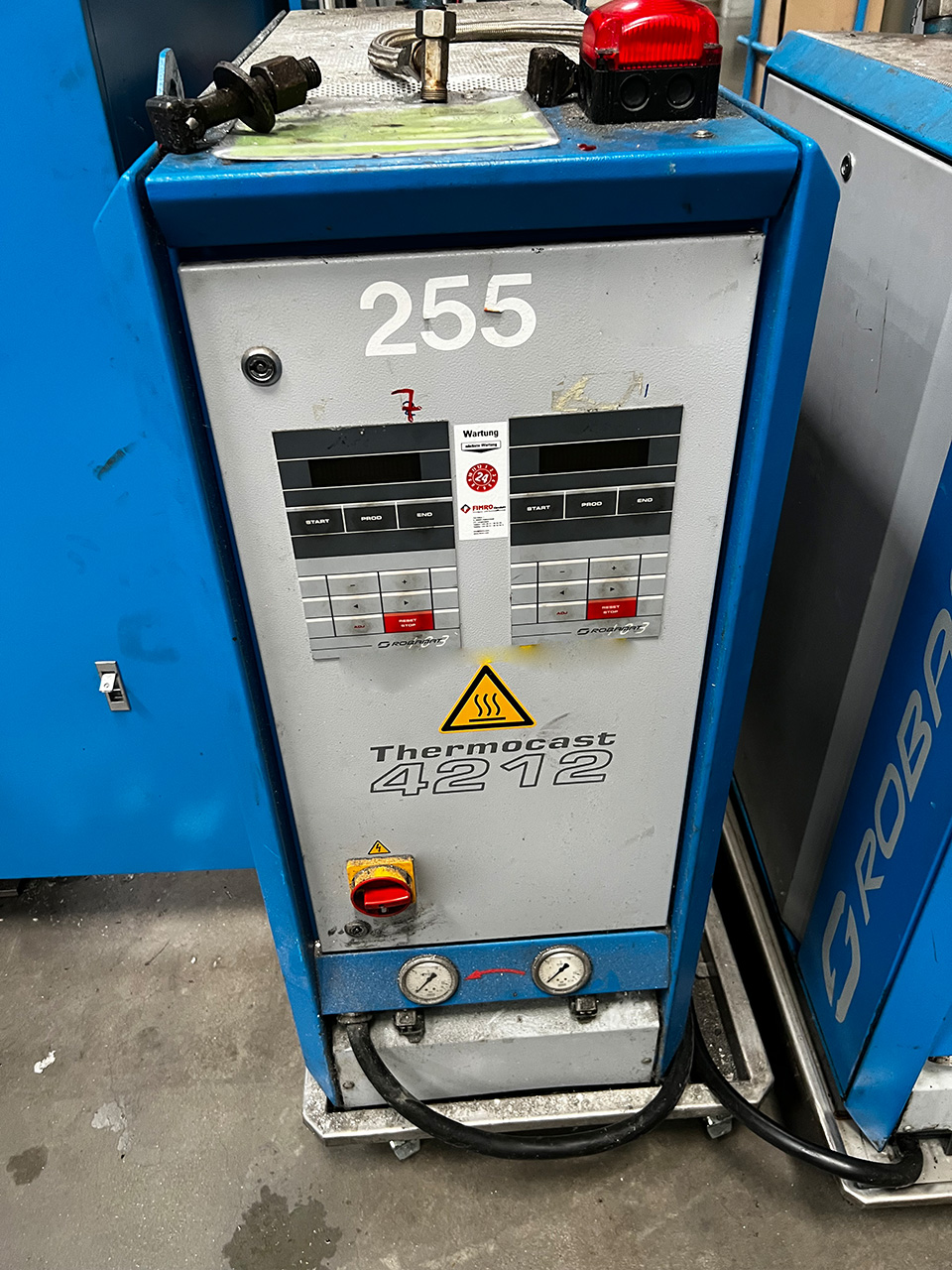 Robamat Thermocast 4212 enota za nadzor temperature olja ZU2255, rabljena