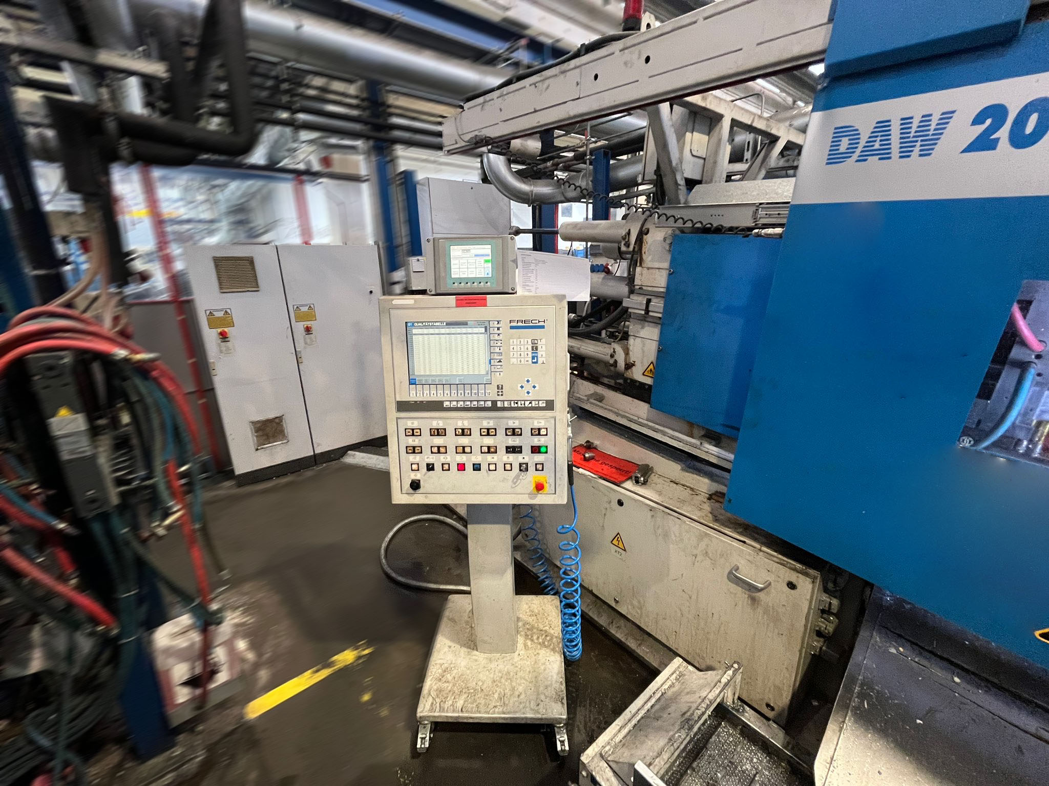 Frech DAW 200 F stroj za tlačno litje z vročo komoro WK1467, rabljen