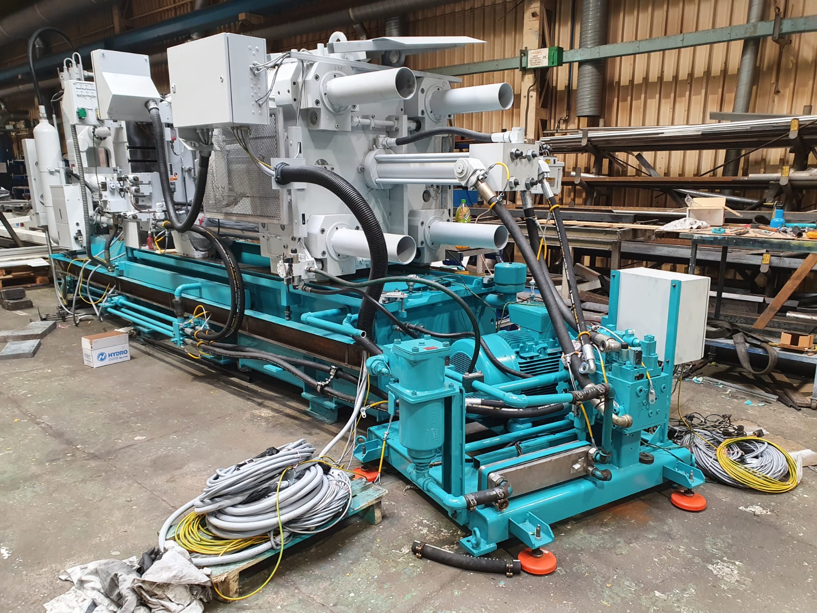 Obnova stroja za litje pod tlakom s hladno komoro