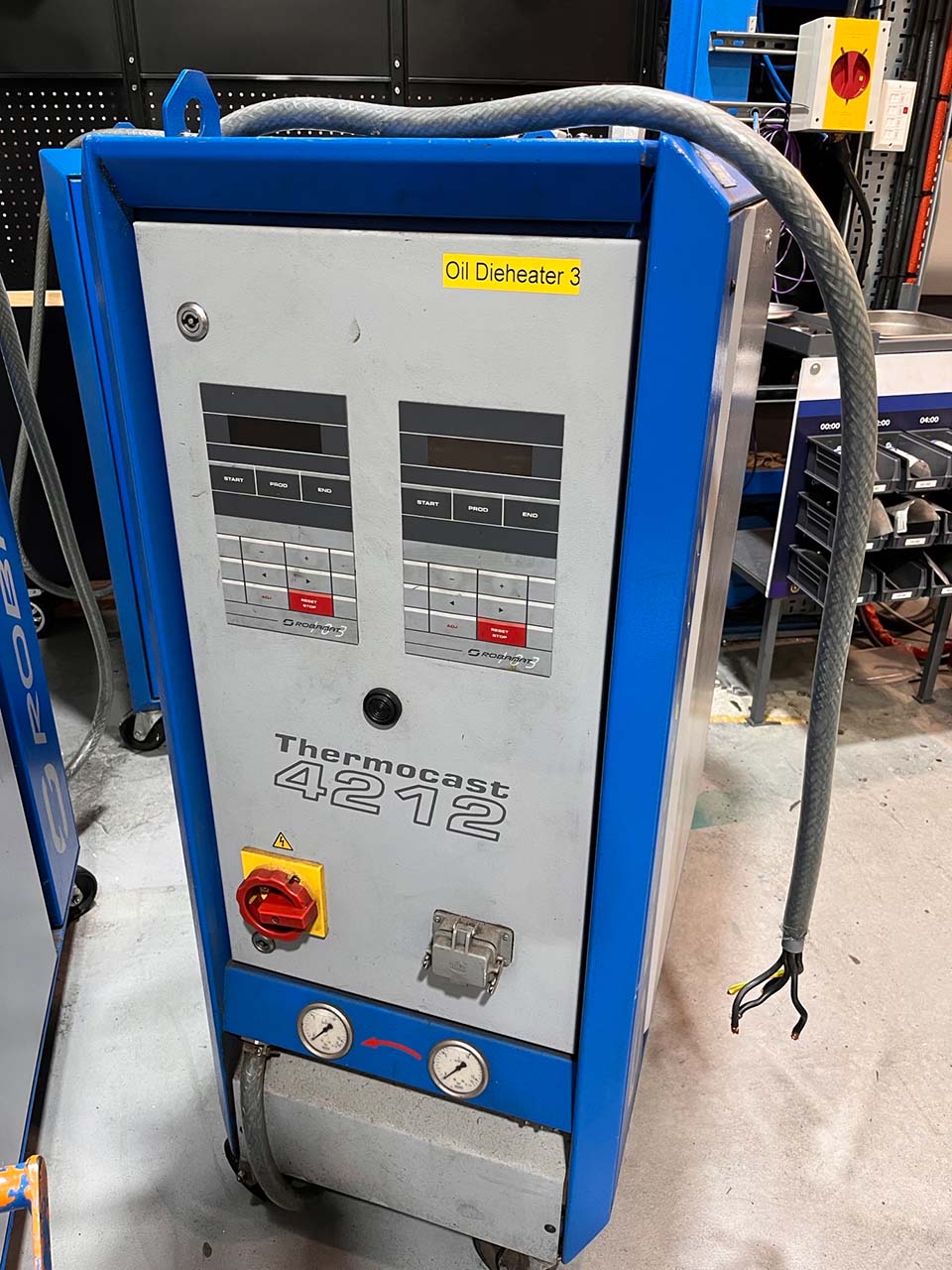 Robamat Thermocast 4212 enota za nadzor temperature olja ZU2250, rabljena